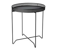 Well home mesa redonda en metal 40x46cm