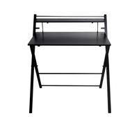 Well home mesita escritorio individual en color negro