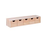 Well home - miniblock 5 cajones en madera de pino