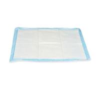 WELL HOME MOBILIARIO & DECORACIÓN 10u Empapadores Desechables con Adhesivo Super absorbentes 60x60cm Blanco y Azul