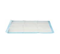 WELL HOME MOBILIARIO & DECORACIÓN 10u Empapadores Desechables con Adhesivo Super absorbentes 60x90cm Blanco y Azul