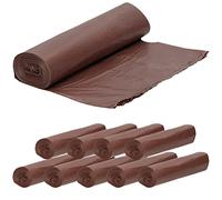 WELL HOME MOBILIARIO & DECORACIÓN 200 bolsas de basura con autocierre 20L capacidad cada una