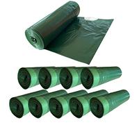 200 bolsas de basura fabricadas con materiales reciclados, con autocierre, 30L capacidad cada una