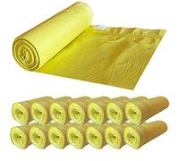 WELL HOME MOBILIARIO & DECORACIÓN 300 bolsas de basura con autocierre 30L capacidad cada una, especiales cubos altos