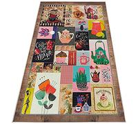 WELL HOME MOBILIARIO & DECORACIÓN Alfombra de Poliester Estampada 100 x 200cm