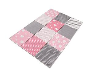 WELL HOME MOBILIARIO & DECORACIÓN Alfombra de Poliester estampada 80 x 150cm