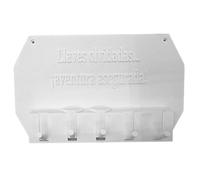 WELL HOME MOBILIARIO & DECORACIÓN Colgador de llaves de pared Llaves olvidadas, aventuras aseguradas color Blanco