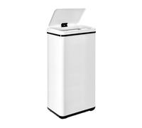 Well Home MOBILIARIO & DECORACIÓN Cubo de Basura Inteligente con Patas con Apertura automática y Contacto Manual de 60L, Alto: 79,5 (x35,5x26), Blanco.