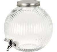 WELL HOME MOBILIARIO & DECORACIÓN Dispensador de bebida en vidrio de 5,5L