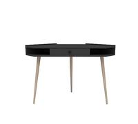 WELL HOME MOBILIARIO & DECORACIÓN Escritorio 85,2x130,8x55 Antracita