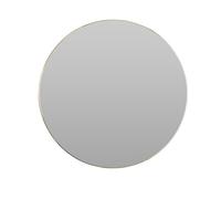 WELL HOME MOBILIARIO & DECORACIÓN Espejo Redondo de Metal Dorado Ø76cm