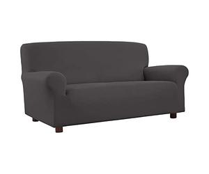 WELL HOME MOBILIARIO & DECORACIÓN Funda de sofá elástica 2 plazas Aurora Gris