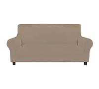 WELL HOME MOBILIARIO & DECORACIÓN Funda de sofá elástica Antimanchas 4 plazas Alba Crema