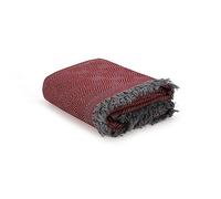 WELL HOME MOBILIARIO & DECORACIÓN Funda de sofá-Plaid 175x230 Rojo clarete