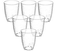 WELL HOME MOBILIARIO & DECORACIÓN Juego de 6 vasos poliestireno WellHome.