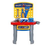WELL HOME MOBILIARIO & DECORACIÓN- Juguete de Juego de Banco de Herramientas 41,5x27x65cm, Multicolor, 5x27x65 cm (Koopman International BV SP7000030)
