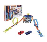 WELL HOME MOBILIARIO & DECORACIÓN- Juguete de Pista de Carreras con luz y Sonido + 2 Coches, Multicolor, 139x96 cm (Koopman International BV S34937720)