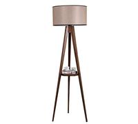 WELL HOME MOBILIARIO & DECORACIÓN Lámpara de pie con FIR TREE BODY color Nogal