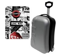 WELL HOME MOBILIARIO & DECORACIÓN Maleta Trolley 20" Cabina con Funda Protectora Travel Tips