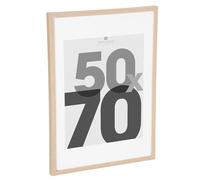 WELL HOME MOBILIARIO & DECORACIÓN Marco de fotos de madera natural para fotos de 50 x 70 cm