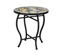 WELL HOME MOBILIARIO & DECORACIÓN Mesa Bistro con diseño Mosaico Ø38x40cm