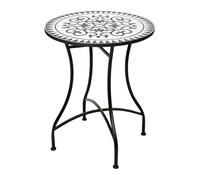 WELL HOME MOBILIARIO & DECORACIÓN Mesa Bistro de diseño Mosaico Ø60x71cm