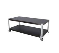 WELL HOME MOBILIARIO & DECORACIÓN Mesita de Centro con Ruedas Color wengue 90x45x30cm