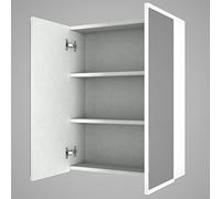 WELL HOME MOBILIARIO & DECORACIÓN Mueble de baño,100% Tablero de aglomerado rechapado en melamina, Color Blanco