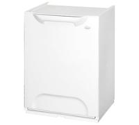 WELL HOME - Papelera reciclaje en polipropileno color blanco, Depósito 20L