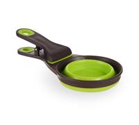 WELL HOME MOBILIARIO & DECORACIÓN Pinza Cuchara 3 en 1 Multiusos - 237ml Verde y Gris