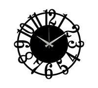 WELL HOME MOBILIARIO & DECORACIÓN Reloj de Pared Circular Metal Decorativo con numeros