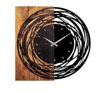 WELL HOME MOBILIARIO & DECORACIÓN Reloj de Pared Madera Decorativa con Estilo rotaciones