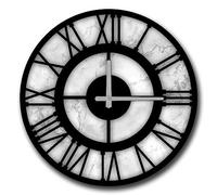 WELL HOME MOBILIARIO & DECORACIÓN Reloj Decorativo MDF con Estilo mármol