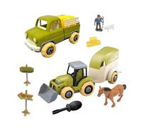 WELL HOME MOBILIARIO & DECORACIÓN- Set de Juguetes para Granja, Multicolor, 32x8,5x26,5 (Koopman International BV S34938940)