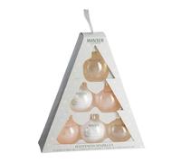 WELL HOME MOBILIARIO & DECORACIÓN Set de Regalo en Forma de Árbol de Navidad con 6Pzs de Loción Corporal, Gel de Ducha y Baño de Burbujas