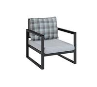 WELL HOME MOBILIARIO & DECORACIÓN Sillón de jardín Multicolor, Estructura : Metal (20 x 40 Perfil / 1,5 mm Groso, Multicolor, 74x65x75