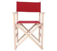 WELL HOME MOBILIARIO & DECORACIÓN Sillon Director Sunset Acabado SIN Barniz, Lona Granate, 51x46x86 cm