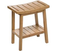 WELL HOME MOBILIARIO & DECORACIÓN Taburete de bambú armonía, Estilo Zen japonés, 46 (Altura) x 39 (Ancho) x 25 (Fondo)