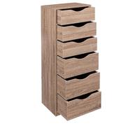 Well home torre de almacenamiento con 6 cajones 100x38x33 cm