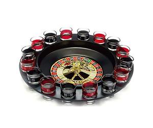 WELL HOME MOBILIARIO & DECORACIÓN Wellhome Juego De Ruleta Con Vasos De Chupito - 21 ml
