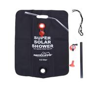 WELL HOME MOBILIARIO & DECORACIÓN WH15623 Bolsa de Ducha de Camping con Rociador de 15 litros en Color Negro, 15 l