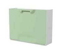WELL HOME MOBILIARIO & DECORACIÓN Zapatero en polipropileno de 40,1x51x17,3cm color verde oliva