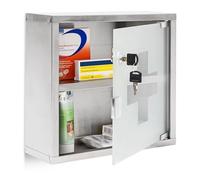 WELL HOME MOBILIARIO & DECORACIÓN - Botiquín acero inoxidable con llave seguridad, diseño moderno