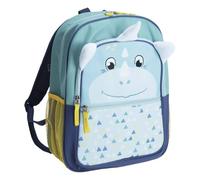 WELL HOME - Mochila infantil diseño dino azul 27x12x36cm