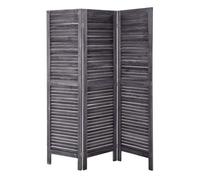 Well home - pantalla de madera gris 121,8x1,9x170,7 171 cm