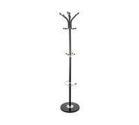 Well home perchero de metal y para paraguas con 10 perchas 182x37x37 cm 37 cm
