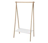 WELL HOME - Perchero en bambú con estante 86x57x155cm