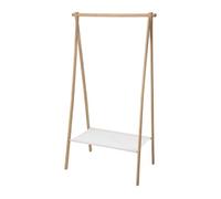 Well home - perchero en bambú con estante 86x57x155cm