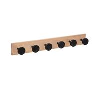 Well home - perchero para abrigos con 6 ganchos 23 cm