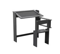 WELL HOME - Pupitre pizarra plegable color gris